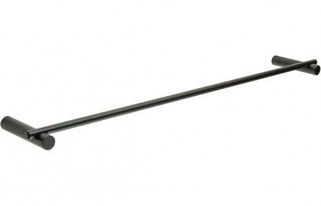 Bologna Towel Rail 450mm Matt Black [PLUM101681]