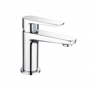 Caserta Basin Mixer Tap with Waste Chrome [PLUM105740]