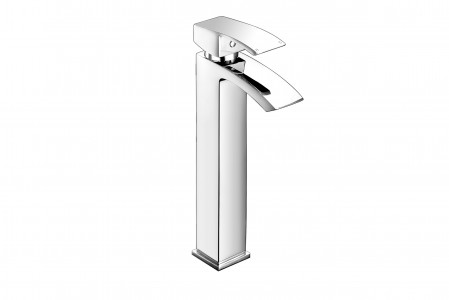 Cosenza Tall Basin Mixer Tap Chrome [PLUM105688]