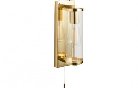Dana Wall Light Brushed Brass [PLUM106311]