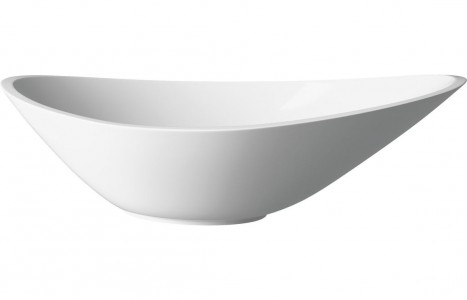 Enna Resin Washbowl 564 x 323mm White [PLUM1766]