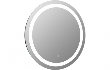 Envie Round Front-Lit LED Mirror 600mm [PLUM106245]