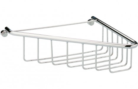 Este 1-Tier Corner Shower Caddy 210 x 188mm Chrome [PLUM101696]