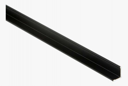 Fibo Small L-Shaped Profile 2400mm Black [DIWW0446]