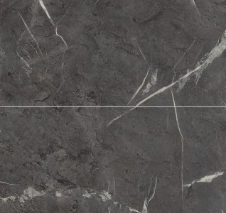 Fibo Marble Aqualock Wall Panel 2400 x 600mm (2 Pack) (Tile Effect 600x600mm) Black [DIWW0332]