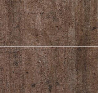 Fibo Scandinavian Aqualock Wall Panel 2400 x 600mm (2 Pack) (Tile Effect 600x600mm) Rough Wood [DIWW0324]