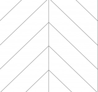 Fibo Urban Aqualock Wall Panel 2400 x 600mm (2 Pack) (Chevron Effect 425x150mm) Denver White [DIWW0362]
