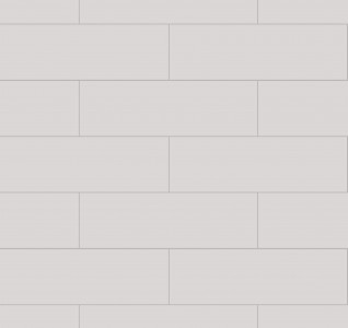 Fibo Urban Aqualock Wall Panel 2400 x 600mm (2 Pack) (Brick Effect 300x100mm) White Silk [DIWW0352]
