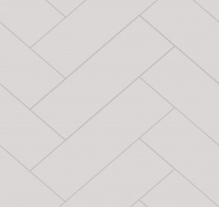Fibo Urban Aqualock Wall Panel 2400 x 600mm (2 Pack) (Herringbone Effect 400x100mm) White Silk [DIWW0350]