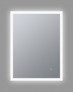 Sarno Rectangular Surround-Lit LED Mirror 800 x 600mm [PLUM106283]