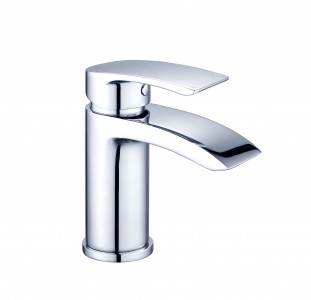 Verona Basin Mixer Tap with Waste Chrome [PLUM105747]