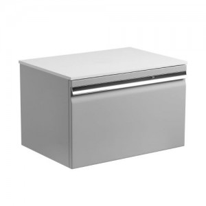 Roper Rhodes Pursuit 600 Wall Hung Vanity Unit - Light Grey [PUR600LG] [BASIN NOT INCLUDED]