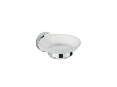 Inda Styl Glass soap dish 11 x 4h x 11cm [R76110]