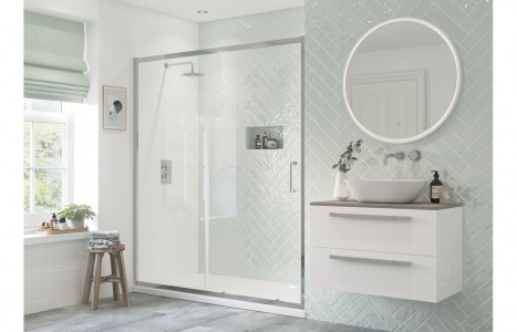 Florence 1000mm Sliding Door [PLUM101450]