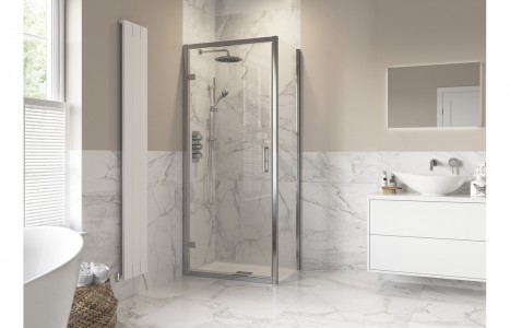 Imola 800mm Optional Hinged Door Side Panel [PLUM3819]