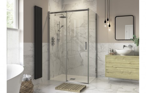 Imola 700mm Optional Sliding Door Side Panel [PLUM3833]