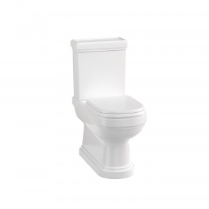 Burlington RIV11 Riviera Close Coupled Cistern with Fittings (WC Pan & Toilet Seat NOT Included)