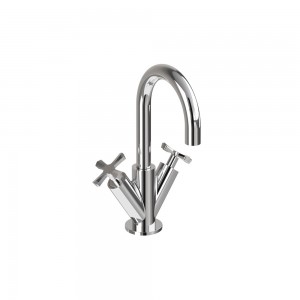 Burlington RIV8CHR Riviera Basin Mixer 1 Taphole Chrome