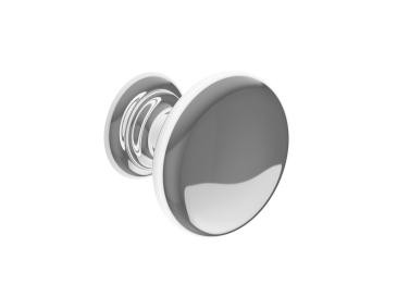 Heritage Round Knob 38mm - Chrome [AHC106]