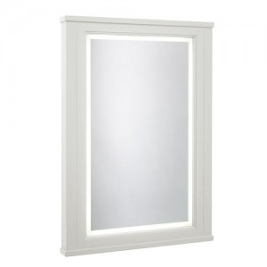 Roper Rhodes HAMILL6COM.W Hampton Illuminated LED Mirror 600mm(w) Chalk White 