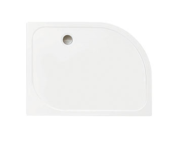 Merlyn Touchstone Right Hand Offset Quadrant Shower Tray 1200x900mm White [S129QRTO]