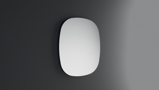 Inda Shaped Mirror with Polished Edge 80 x 68cm [S810010]