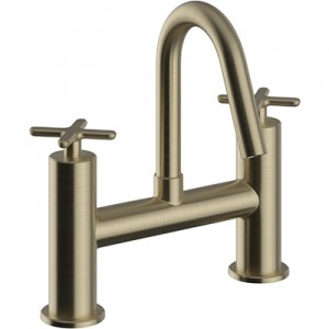 Heritage Salcombe Bath Filler Brushed Brass [TSACBB07]