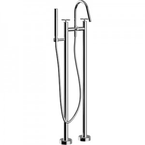 Heritage Salcombe Floor Standing BSM Chrome [TSACC171]