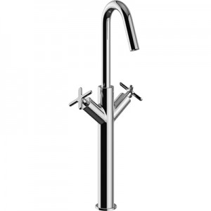 Heritage Salcombe Tall Basin Mixer Chrome [TSACCT04]