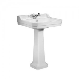 Tavistock SB850S Vitoria Basin 610 1 Taphole White (basin only)