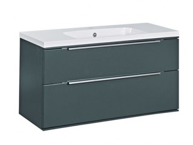 Roper Rhodes Scheme 1000 Wall Hung Vanity Unit - Juniper Green [SCH1000D.JNP] [BASIN NOT INCLUDED]