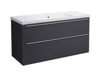 Roper Rhodes Scheme 1000 Wall Hung Vanity Unit - Matt Carbon [SCH1000D.MCB] [BASIN NOT INCLUDED]