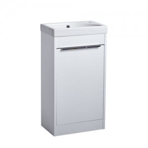 Tavistock SQ450FW Sequence Cloakroom Vanity Unit - White