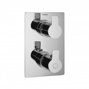 FLOVA SR-TRIM Spring Square SmartBOX Finishing Kit Chrome