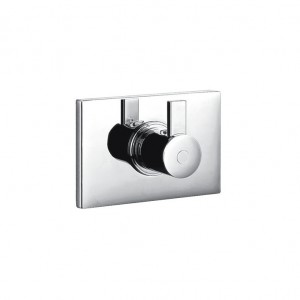 Flova ST111 STR8 Concealed Thermostatic Mixer Valve Only Chrome