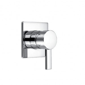 Flova STSHVOS STR8 Concealed Single Outlet Manual Mixer Chrome