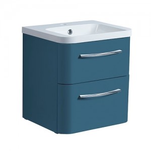Roper Rhodes System 500 Wall Hung Vanity Unit - Derwent Blue [SYS500D.DB] [BASIN NOT INCLUDED]