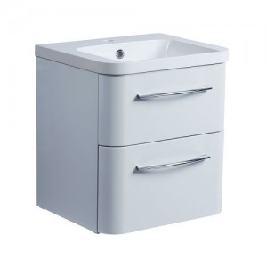 Roper Rhodes System 500 Wall Hung Vanity Unit - Light Grey [SYS500D.LG] [BASIN NOT INCLUDED]
