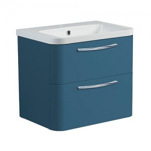 Roper Rhodes System 600 Wall Hung Vanity Unit- Derwent Blue [SYS600D.DB] [BASIN NOT INCLUDED]