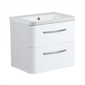 Roper Rhodes System 600 Wall Mounted Basin Unit - Gloss White [SYS600D.GW] [BASIN NOT INCLUDED]