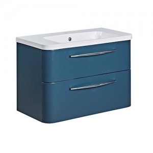 Roper Rhodes System 800 Wall Hung Vanity Unit- Derwent Blue [SYS800D.DB] [BASIN NOT INCLUDED]