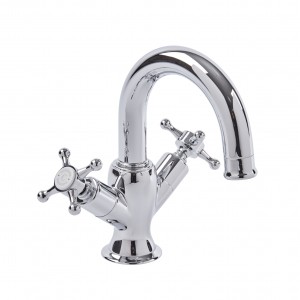 Tavistock TAM11 Ashmore Monobloc Basin Mixer with Clicker Waste - Chrome