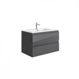 Tissino TAC-103 Catina 800mm Wash Basin 1 Taphole (Furniture & Brassware NOT Included)