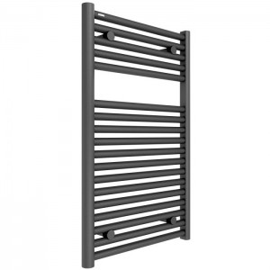 Tissino THU-102-AN Hugo2 Towel Radiator (for Central Heating) 812 x 500mm Anthracite
