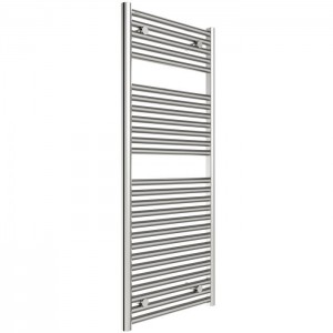 Tissino Hugo2 Electric Towel Radiator with Temperature Regulating Element 1212 x 500mm Chrome [THU-604-CP]