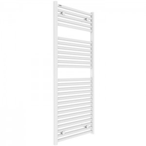 Tissino Hugo2 Electric Towel Radiator with Standard Element 1212 x 500mm Mont Blanc [THU-704-MB]