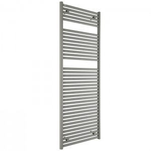 Tissino Hugo2 Towel Radiator (for Central Heating) 1652 x 600mm Lusso Grey [THU-108-LG]