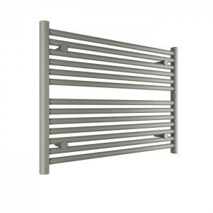 Tissino Hugo2 Towel Radiator (for Central Heating) 600 x 800mm Lusso Grey [THU-112-LG]