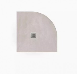 Tissino Giorgio2 Quadrant Shower Tray 1000mm Soft Taupe [TRG-603-ST]