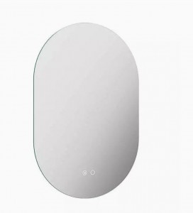 Tissino Cedro Backlit Capsule Mirror with De-mister 750 x 500mm [TCE-350]